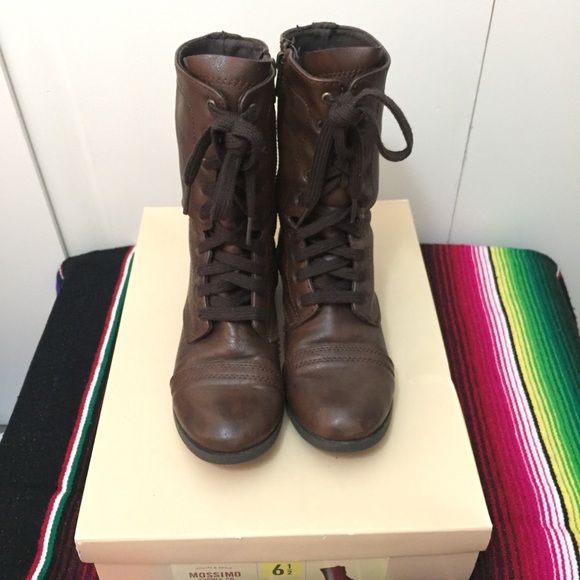 mossimo supply co combat boots